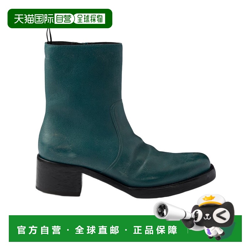 1h可退 香港直邮PRADA 男士靴子 2UE032MJ0FX000F0491 AW2025 蓝