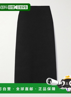 1h可退 香港直邮潮奢 KHAITE 女士 Patri 羊毛中长半身裙 1807972