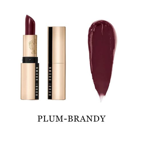 Bobbi Brown芭比波朗奢金金管唇膏口红3.5g#PLUM-BRANDY