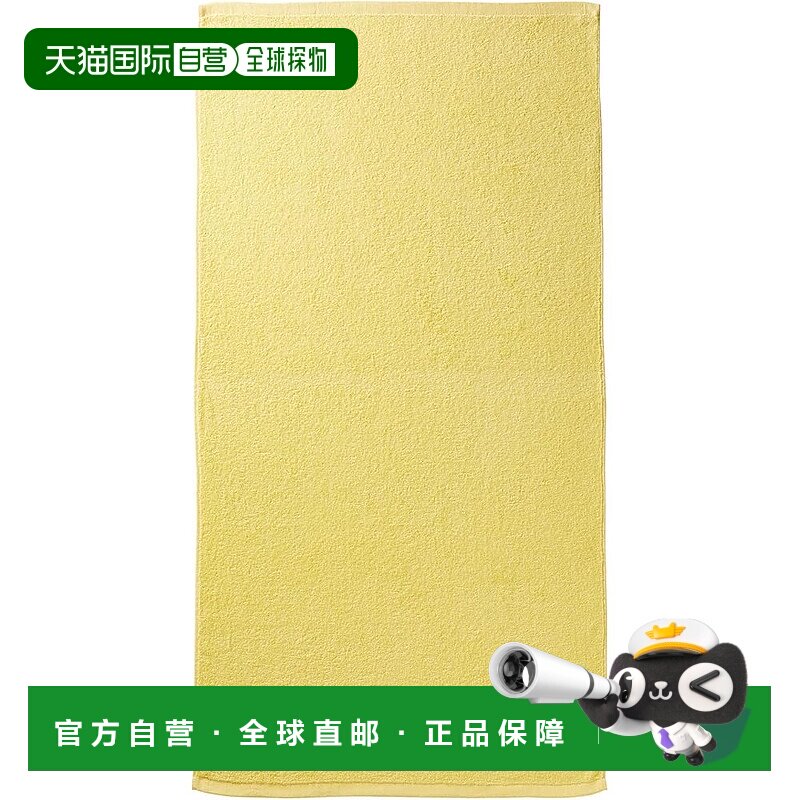 【日本直邮】冠军标浴巾 约 60 x 120 厘米 黄色 5065016900