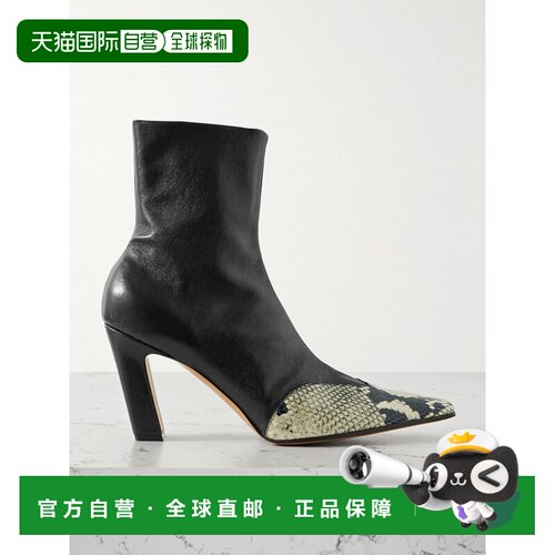 香港直邮KHAITE女士短靴高跟女鞋单鞋