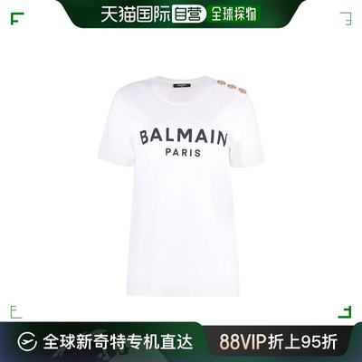 香港直邮BALMAIN 女士T恤 BF1EF005BB02GAB-76