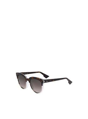 DIOR 女士眼镜 DIORSIGHT1REL SS2023 黑色 徽标太阳镜