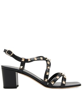 VALENTINO 女士凉鞋 WS0HR7VOD0NO SS2024 黑色 露趾高跟凉鞋