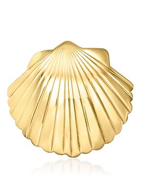 【美国奥莱】直发 Ross-Simons 意大利 14kt 黄金贝壳吊坠 - 黄色
