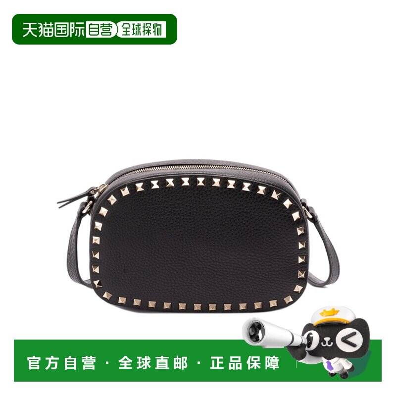 1h可退 香港直邮VALENTINO 女士化妆包 WB0S17VSF0NO CO 黑色 拉