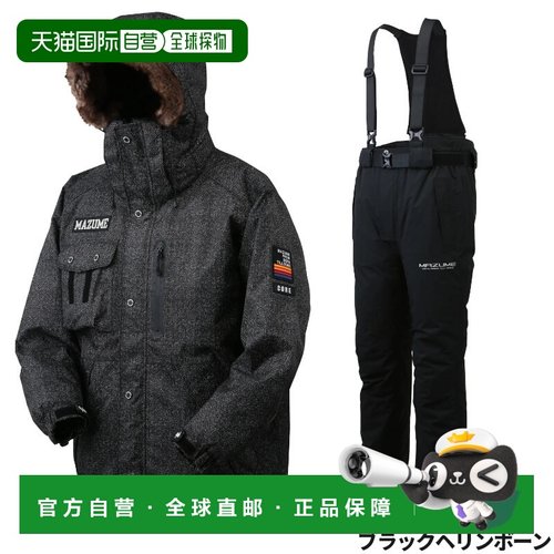 日本直邮Mazume Core 全天候套装L 码黑色人字纹MZFW-866