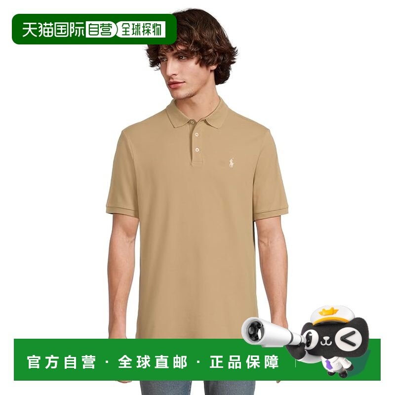 香港直邮Polo Ralph Lauren Polo 拉夫 劳伦 男士 合身弹力网纱Po,男装,Polo衫,淘宝优惠券,粉丝福利购,淘宝优惠卷