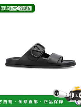 香港直邮VALENTINO 男士凉鞋 2Y2S0G80UHE0NO SS2024 黑色 Rubber