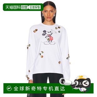 DJS157S 香港直邮Coperni 上衣 1h可退 长袖 Disney 女士 Mickey