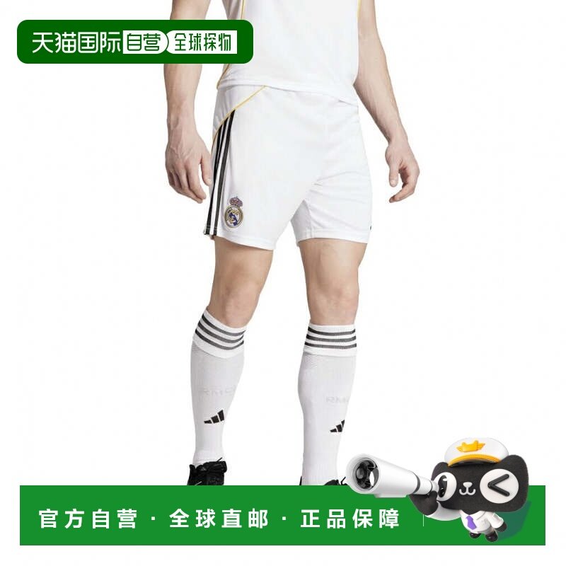 日本直邮adidas 皇家马德里25/26赛季男子足球授权短裤[JJ1926],运动/瑜伽/健身/球迷用品,足球服,淘宝优惠券,粉丝福利购,淘宝优惠卷