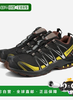 日本直邮SALOMON XA PRO 3D GTX 男女低帮运动鞋黑色/水芹绿/法式