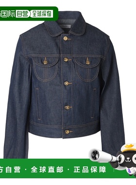 日本直邮CELINE 牛仔夹克 蓝色 女士 rv0n3 0842 07ia新款