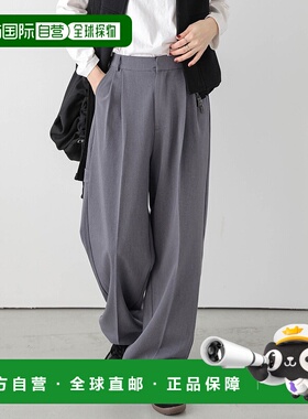 1h可退 日本直邮La-gemme 女士前褶宽松裤 lsbtss24945休闲裤