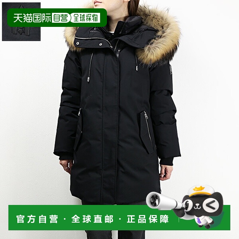 日本直邮MACKAGE KINSLEE-F 女士羽绒服防水防水连帽浣熊毛羽绒大