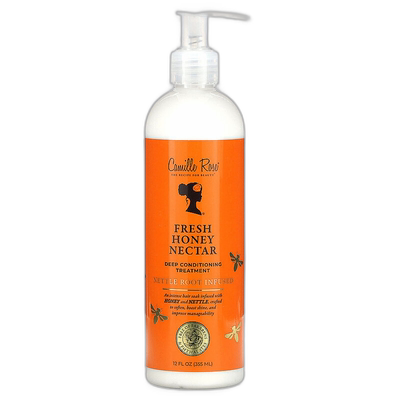 香港直邮Camille Rose,新鲜蜂蜜花蜜，深层调理，12 液量盎正品