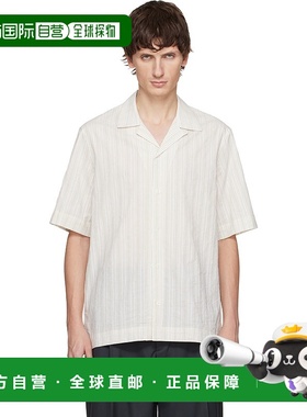 1h可退 香港直邮Paul Smith 保罗 史密斯 男士 白色 Textured Str