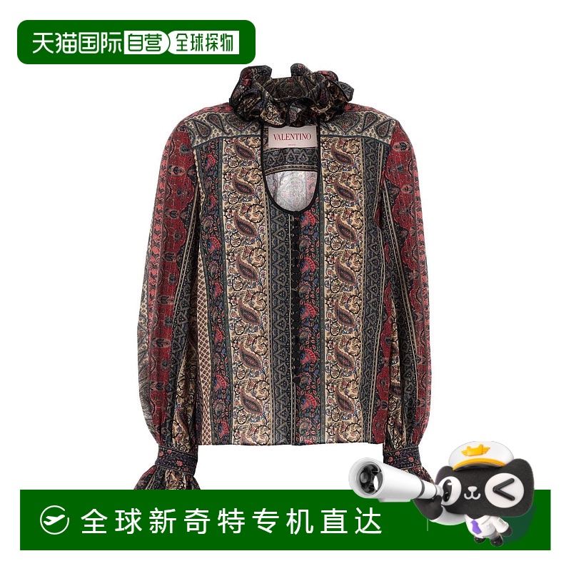 1h可退 香港直邮VALENTINO GARAVANI 女士衬衫 6B0AB7L29DCM12 SS