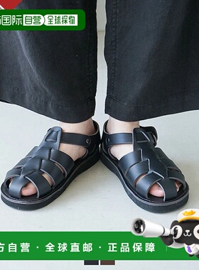 日本直邮[OH002009/208]有机手织廓尔喀凉鞋/皮革凉鞋