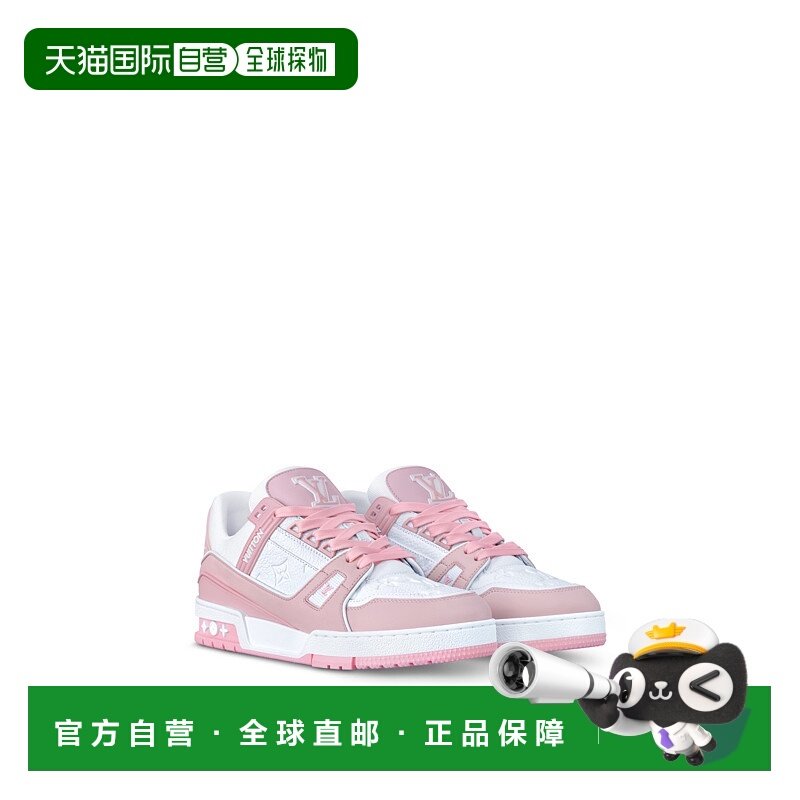 1h可退 欧洲直邮LV路易威登24新品LV TRAINER时尚舒适运动鞋正品