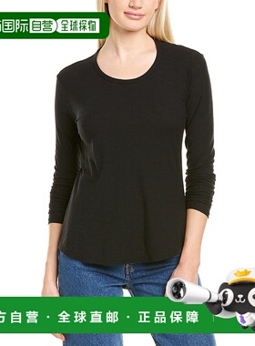 自营 James Perse船员衬衫-黑色 【美国奥莱】直发