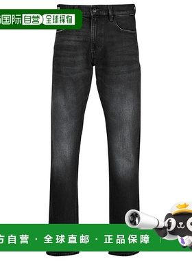 欧洲直邮G-Star Raw 男士 MOSA STRAIGHT 牛仔裤 黑色直筒裤