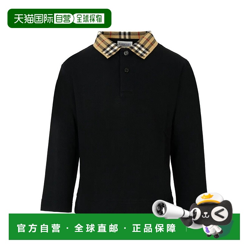 1h可退 香港直邮Burberry 巴宝莉 男童 JOHANE LS Polo衫童装 811