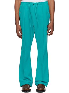 潮奢 Needles 男士 蓝色 Piping Cowboy 长裤 OT137