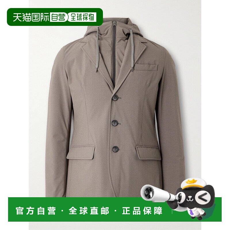 1h可退 香港直邮Herno 男士 带里衬连帽夹克 GA00018UR12742S