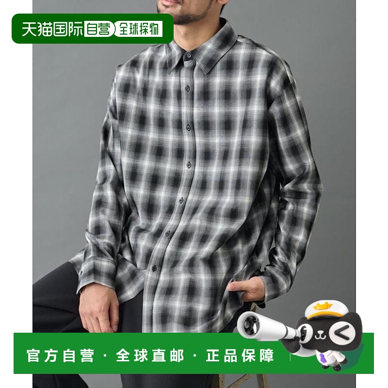1h可退 日本直邮官方授权 COLONY 2139 丝滑渐变格纹衬衫