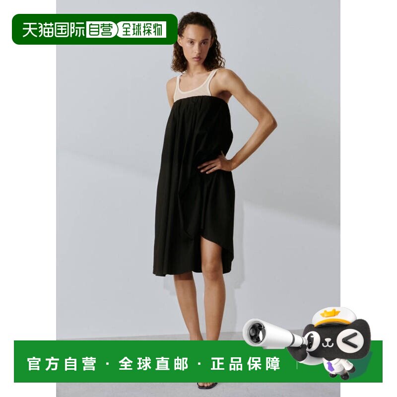 自营欧洲直邮MANGO 女士巧克力色聚氨酯小猫跟绑带凉鞋高跟细高跟图片