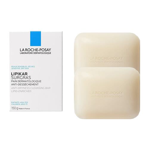 欧洲直邮La Roche Posay理肤泉营润滋养皂150gx2块装