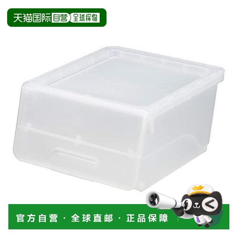 【日本直邮】sanka储物箱Flock 23浅色透明 squ+ Natura Nfr-23CL