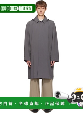 1h可退 香港直邮潮奢 The Row 男士 灰色 Hesper 大衣 1097W4079