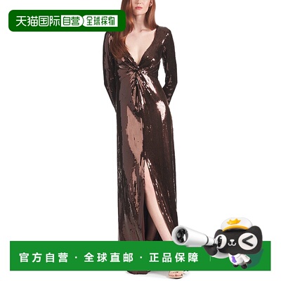 自营Sachin & Babi Talulla Gown - brown 美国奥莱直发连衣裙