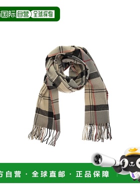 香港直邮Barbour 格纹围巾 USC0300USC潮流时尚穿搭 高级感正品