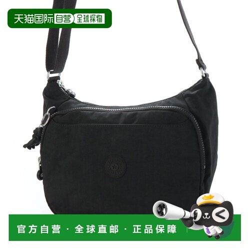 日本直邮Kipling CAI Black Noir 斜挎包单肩包
