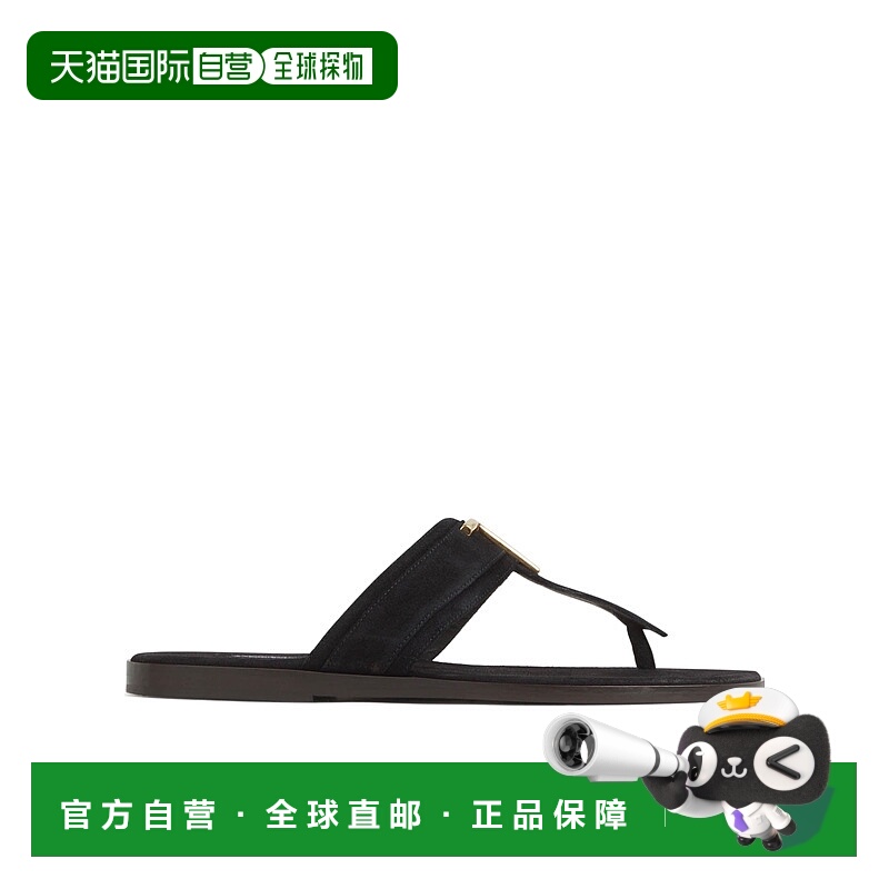 1h可退 香港直邮TOM FORD 男士凉鞋 J1382LCL046X1L002 SS2025 黑