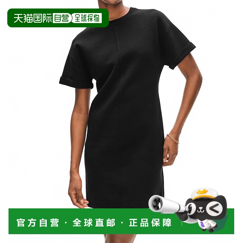 自营white + warrenSuperfine Organic Cotton Waisted Dress In