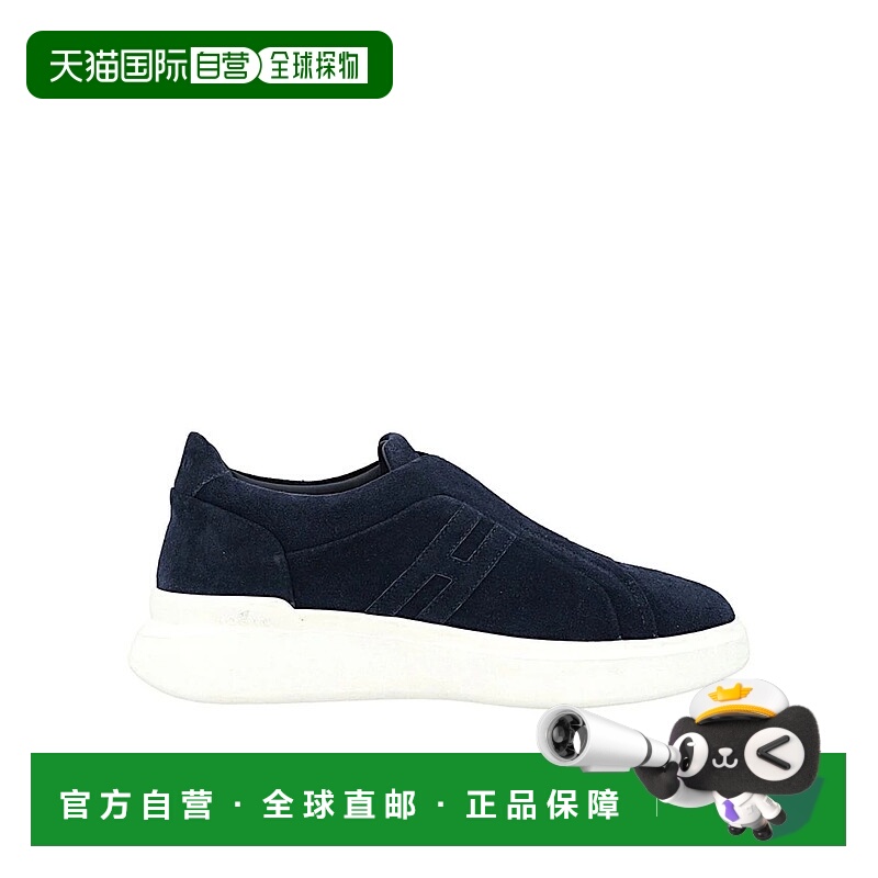 1h可退 香港直邮HOGAN 男士运动鞋 HXM5800BE00HG0BLU SS2025 蓝