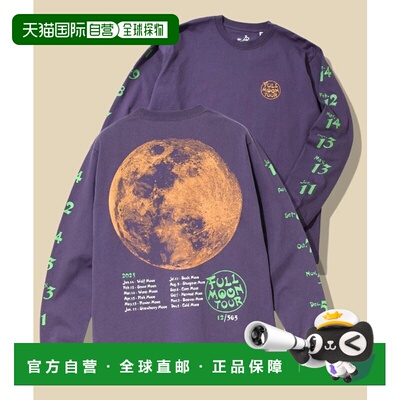 1h可退 日本直邮go slow caravan 男女同款美国满月巡演长袖T恤 7