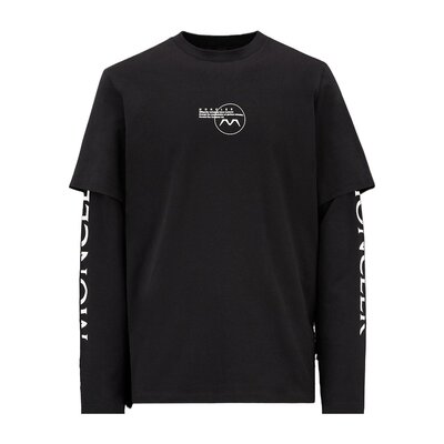 Moncler 徽标长袖 T 恤 H20918D00006899EV
