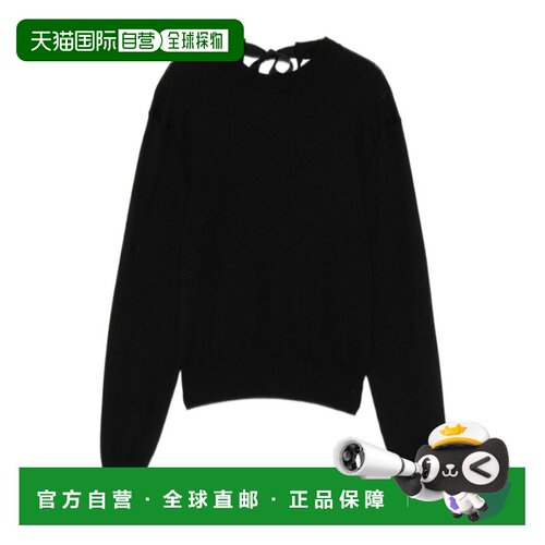 香港直邮LANVIN 女士针织衫 RWPO0010K101A2610 AW2026黑色长袖