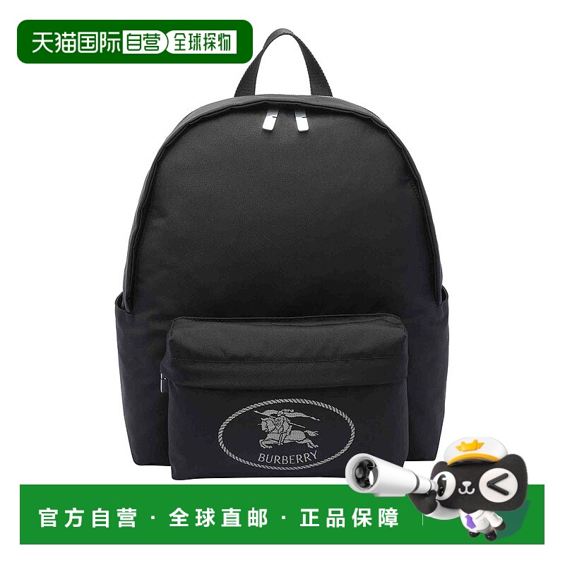 香港直邮BURBERRY 男士双肩包 8111330 AW2025 黑色 Orkney Backp