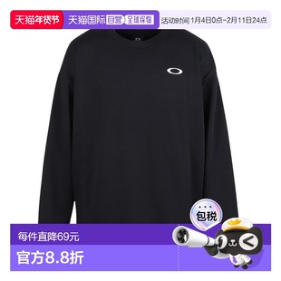 日潮跑腿OAKLEY欧克利 男款基础羊毛长袖圆领运动衫卫衣