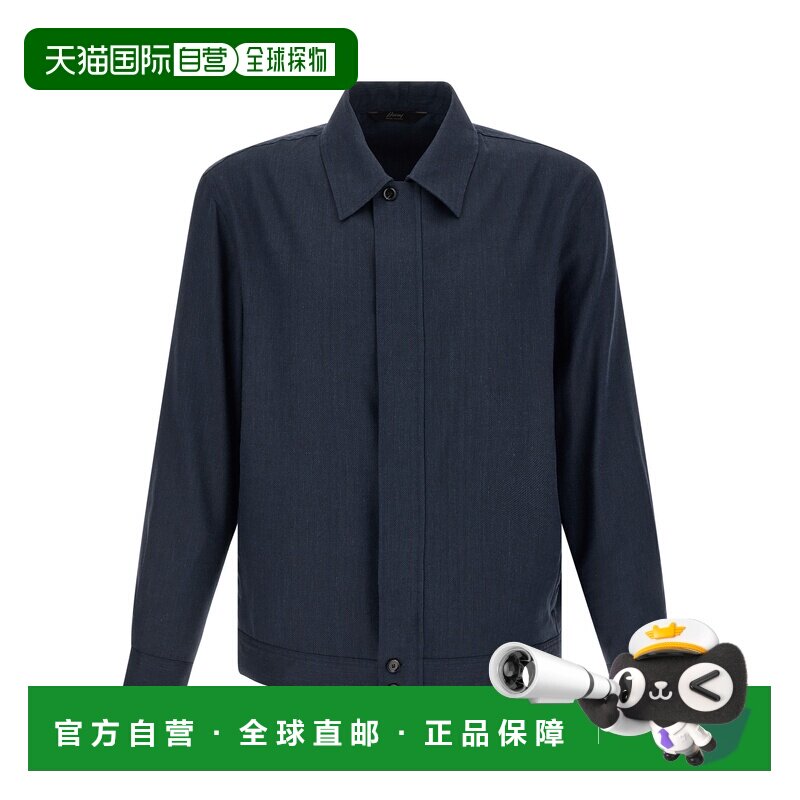 欧洲直邮brioni 男士 衬衫亚麻外套男装