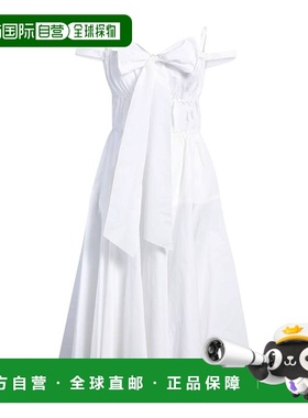 香港直邮Patou 女士 长款连衣裙 white白色 舒适时尚