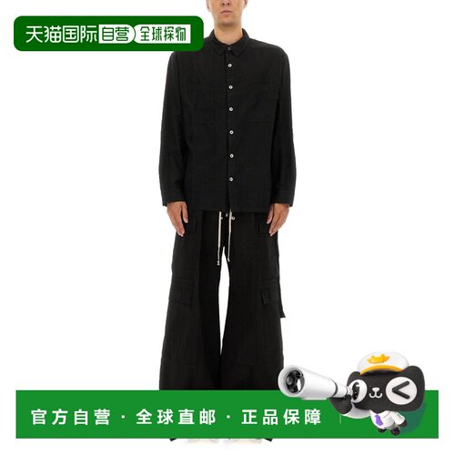 1h可退 香港直邮RICK OWENS DRKSHDW 男士衬衫 DU02E7299CFL09 AW