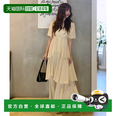 日本直邮titivate 女士随机下摆荷叶边连衣裙 AFXP4264