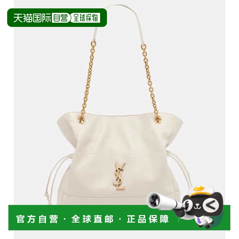香港直邮潮奢 Saint Laurent 圣罗兰 女士 Jamie 购物小号皮革肩